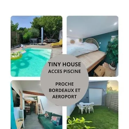 Chalet Tiny House Avec Jardin Et Acces Piscine Chauffee
